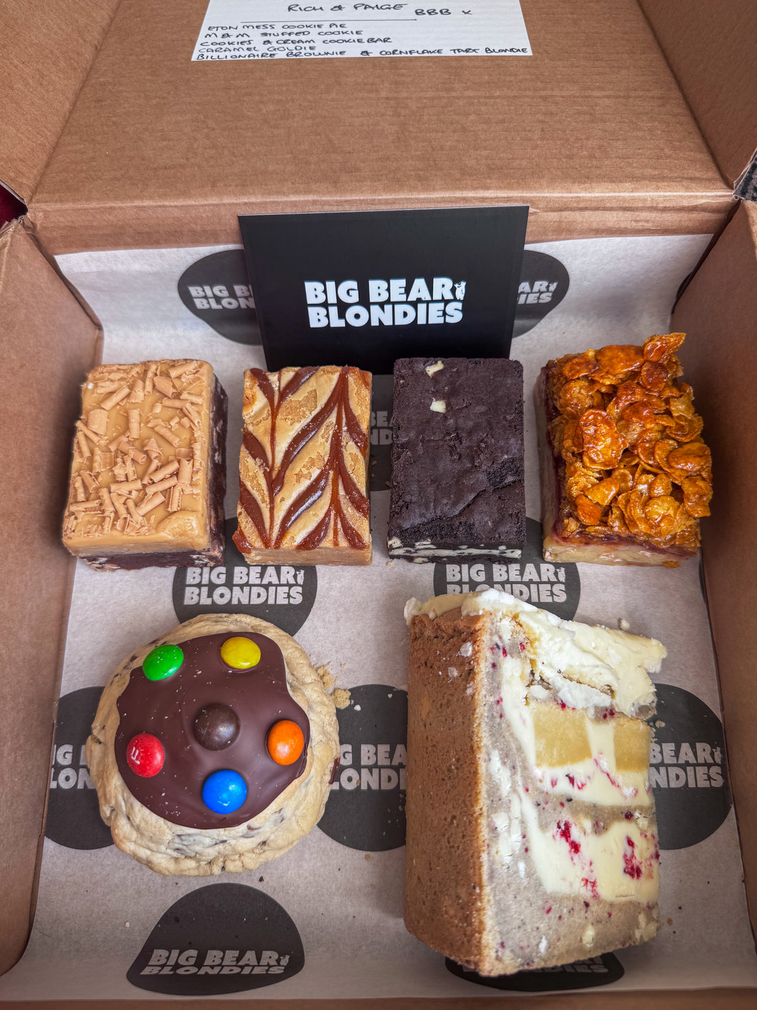 Big Bear Blondies