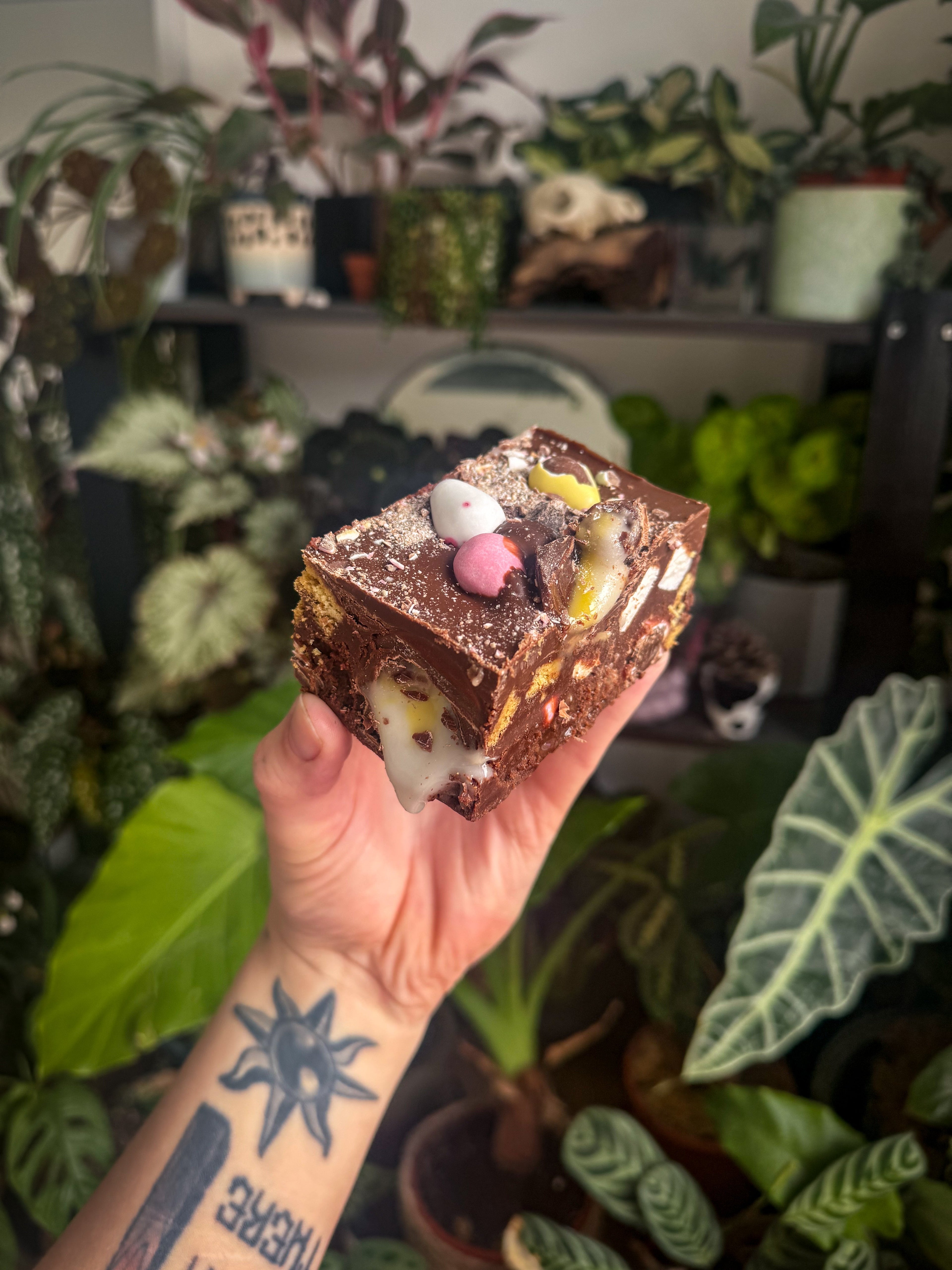 Vegan Easter Rocky Road