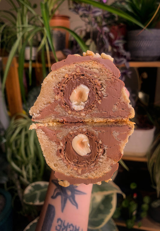 Ferrero rocher cookie