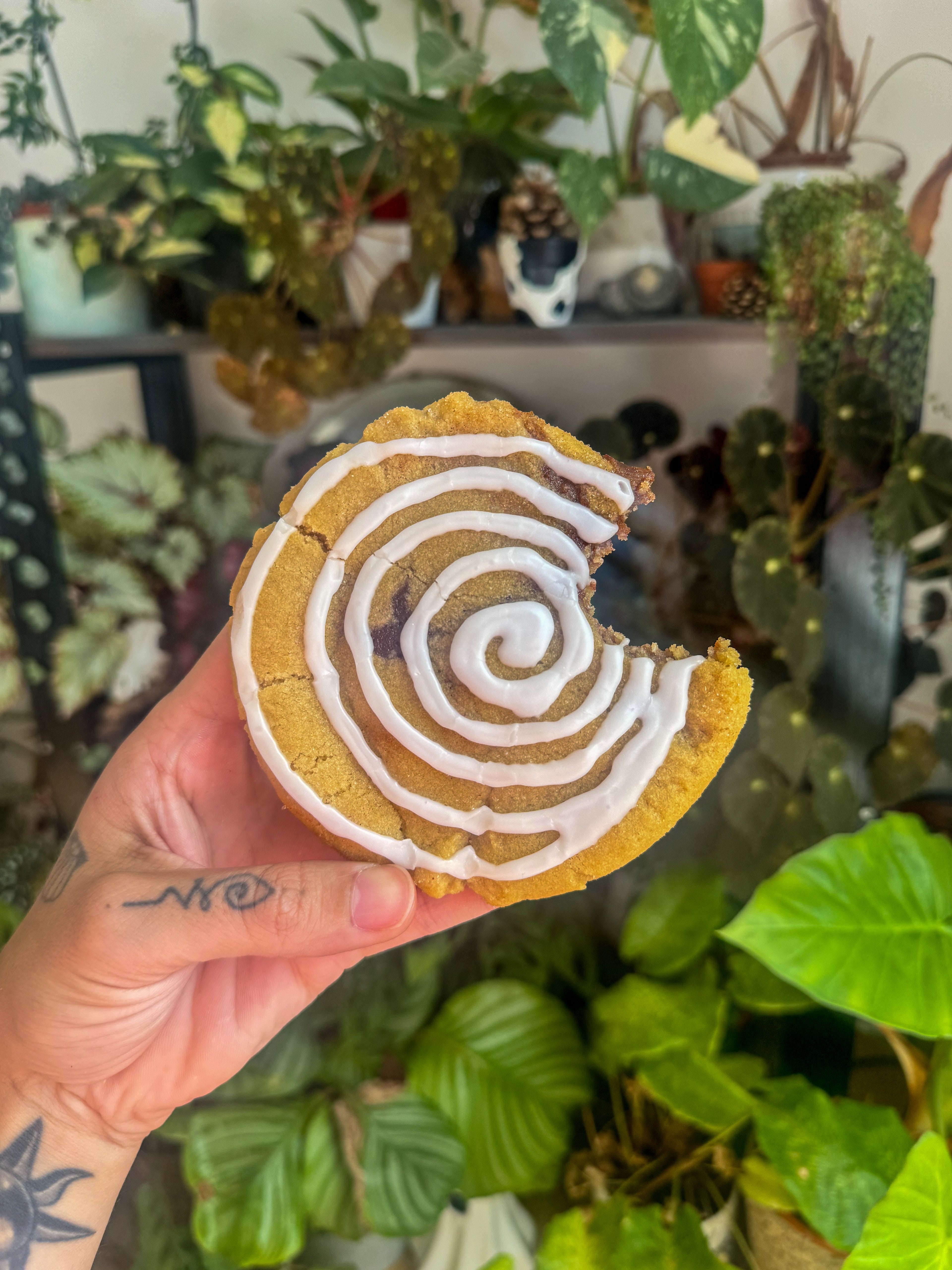Cinnamon roll cookie (vg)