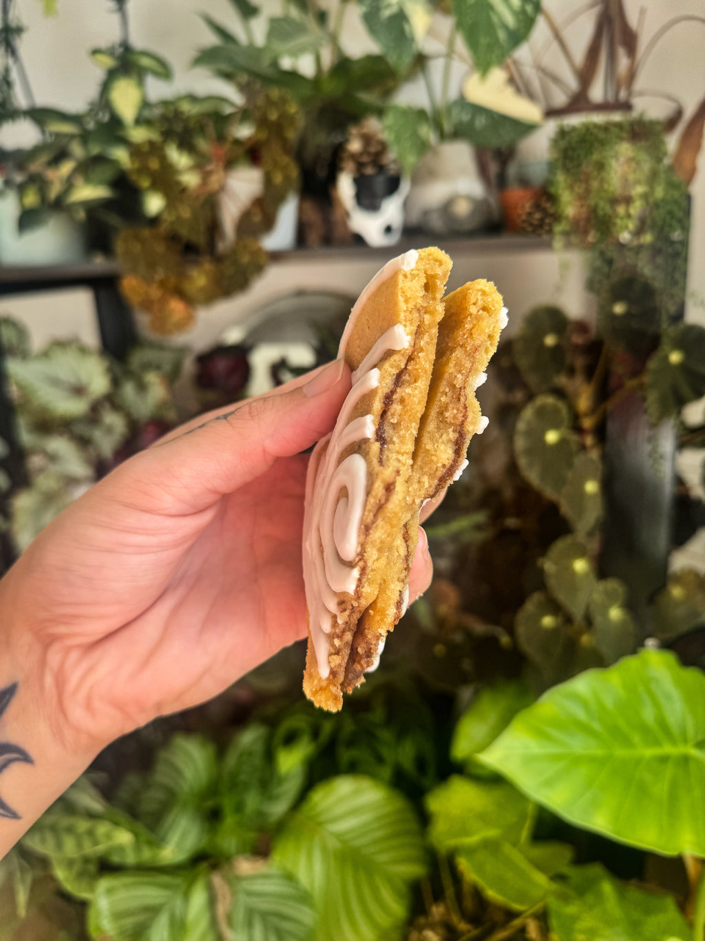 Cinnamon roll cookie (vg)