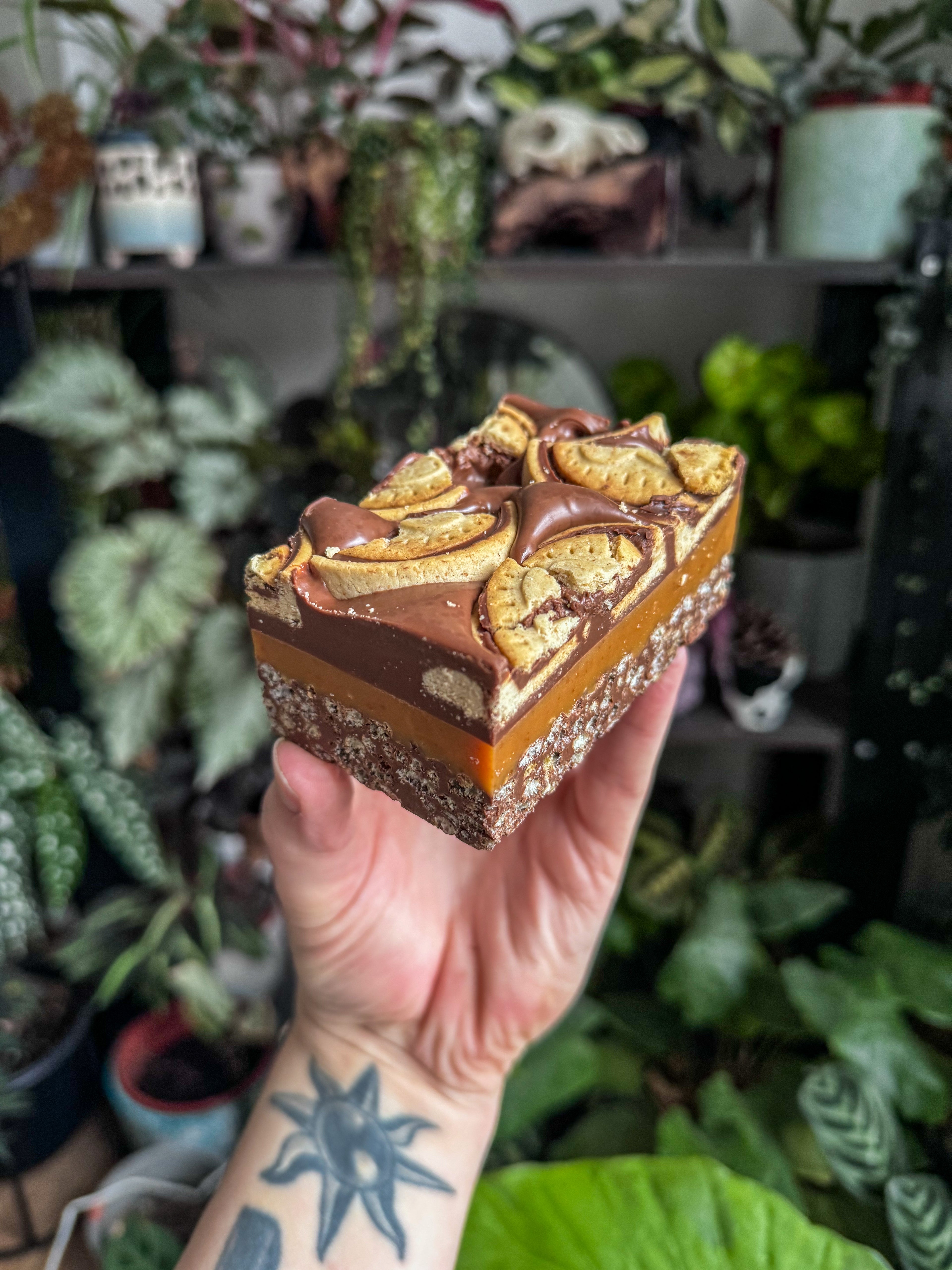 Nutella krispie millionaire