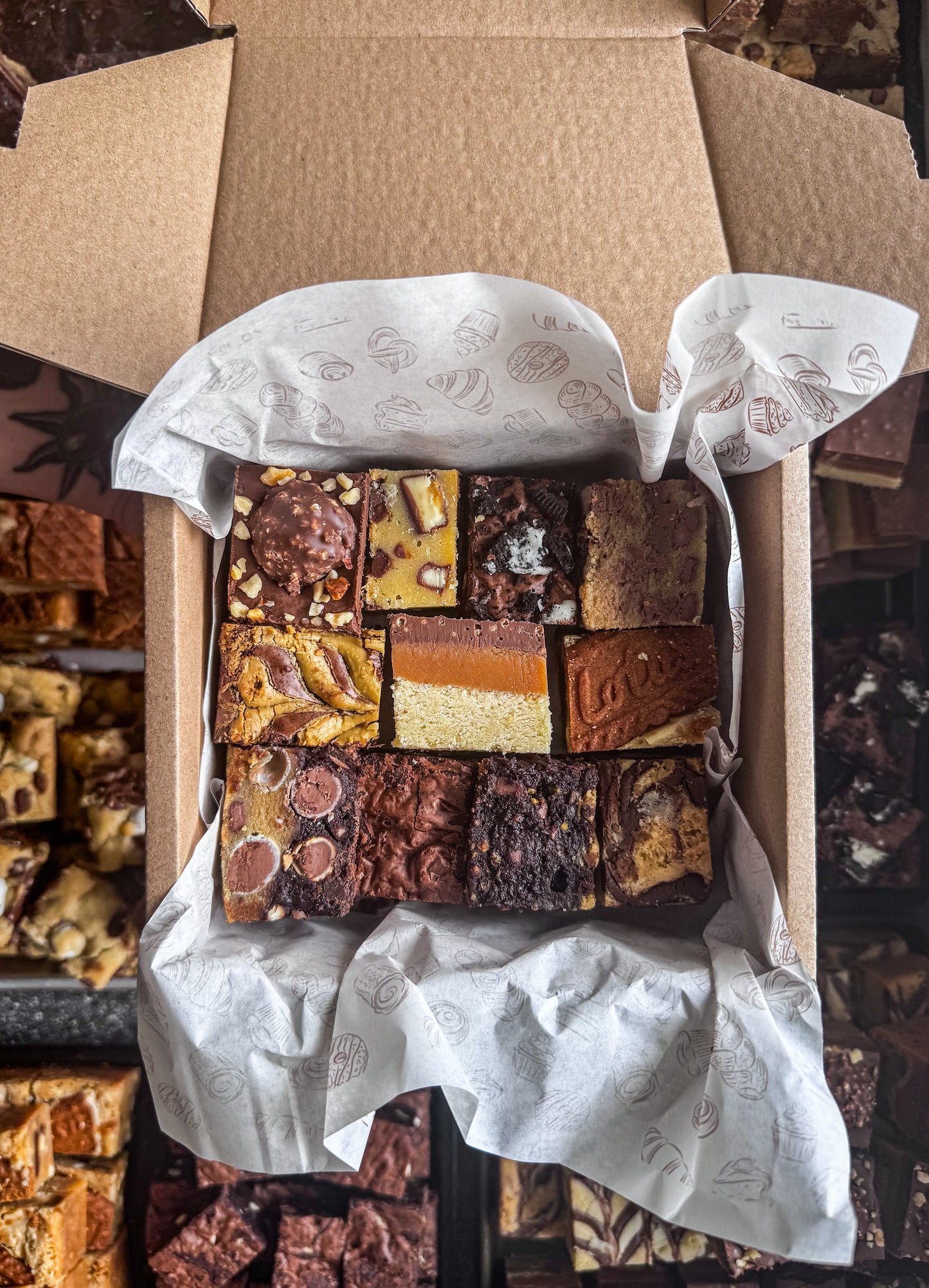 Bites box - with nuts